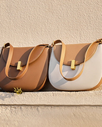 Saddle Leather Crossbody Bag-1