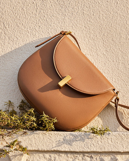Saddle Leather Crossbody Bag-3