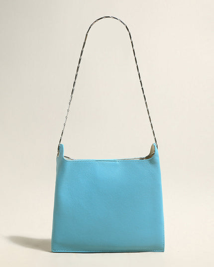 Sandra Leather Shoulder Bucket Bag-2