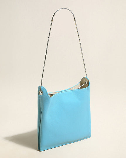 Sandra Leather Shoulder Bucket Bag-3