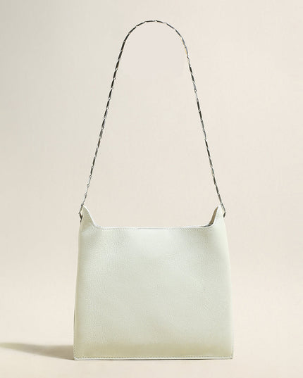 Sandra Leather Shoulder Bucket Bag-6