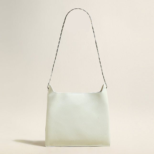 Sandra Leather Shoulder Bucket Bag-6