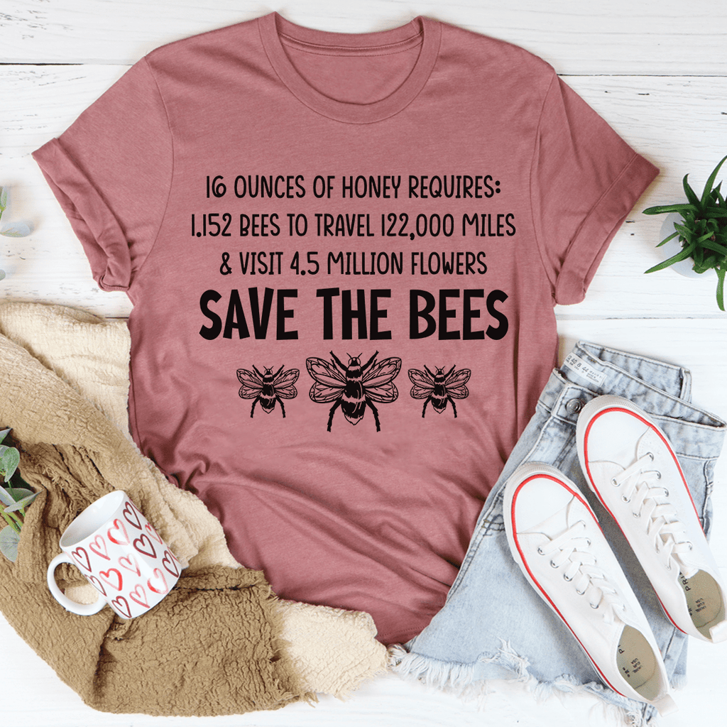 Save The Bees T-Shirt - SEPHRA