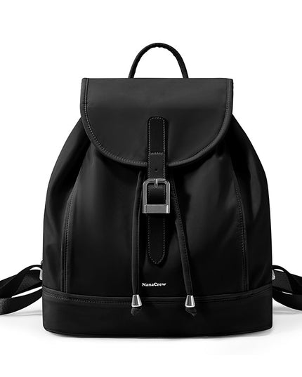 Signature Nylon Flap Backpack-0