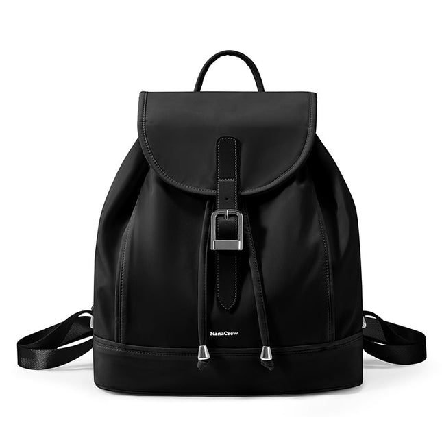 Signature Nylon Flap Backpack-0