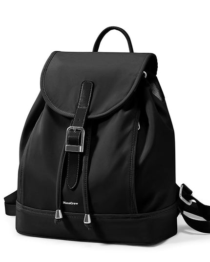 Signature Nylon Flap Backpack-1