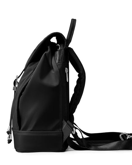 Signature Nylon Flap Backpack-3