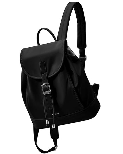 Signature Nylon Flap Backpack-4