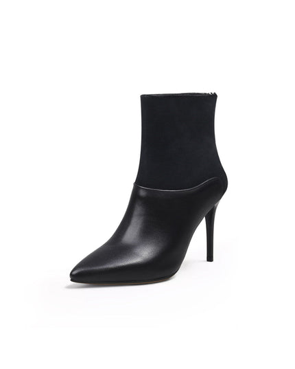 Sleek Black Stiletto Boots-1