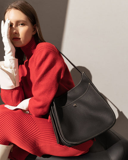 Sutton Place Leather Tote Bag-4
