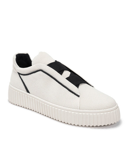 Thick Soled Height Boosting Tennis Sneakers-3