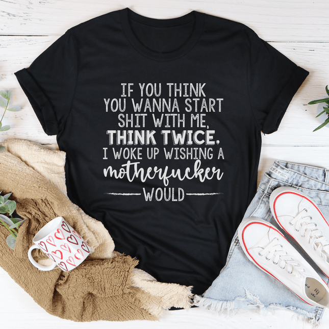 Think Twice T-Shirt-0
