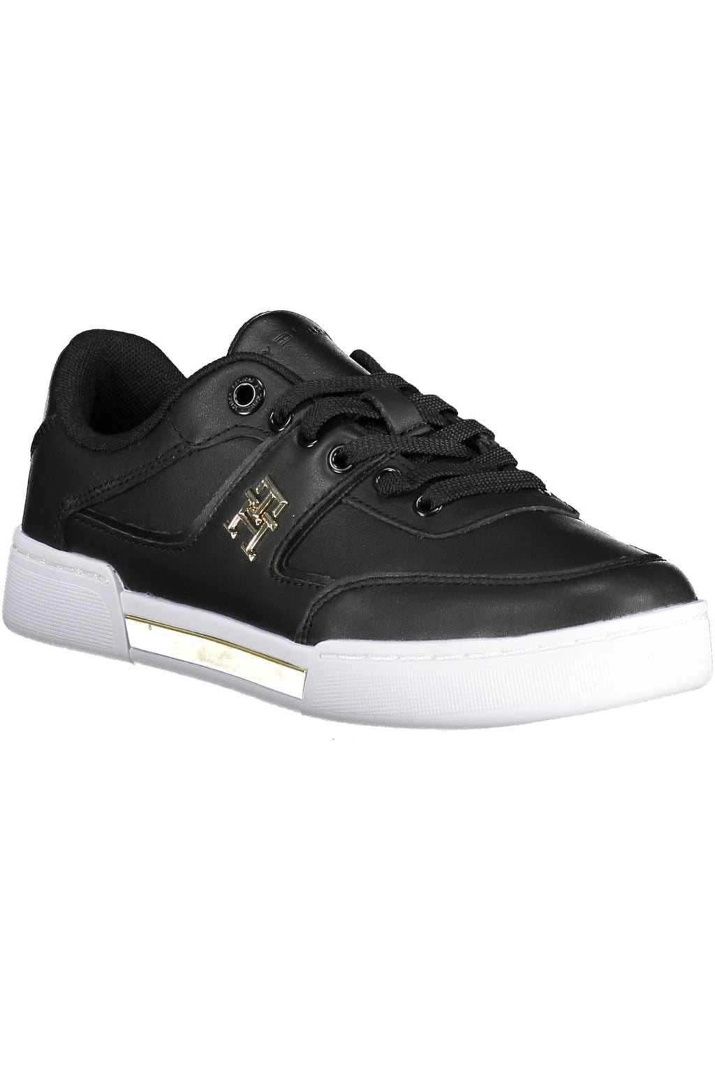 TOMMY HILFIGER BLACK WOMEN'S SPORT SHOES