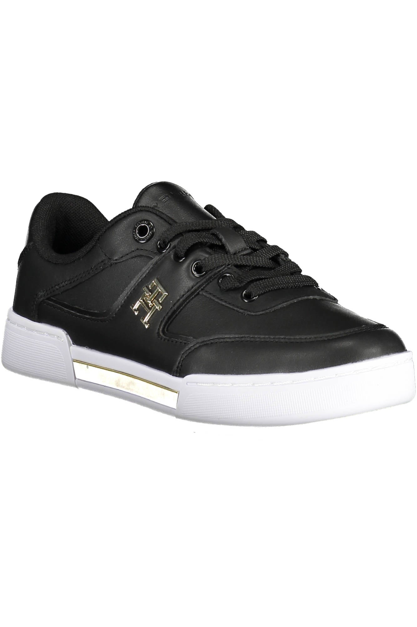TOMMY HILFIGER BLACK WOMEN'S SPORT SHOES