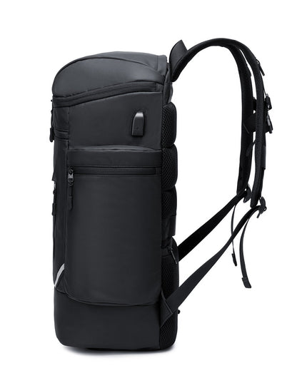 Trendy Nylon Functional Gym Sport Backpack-1