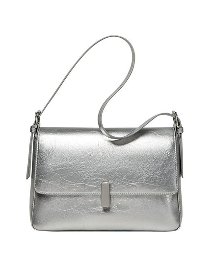 Versatile and Stylish Calf Leather Crossbody Bag-5