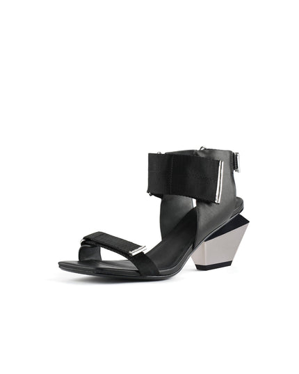 Wave Strap Slip-On Sandals-1