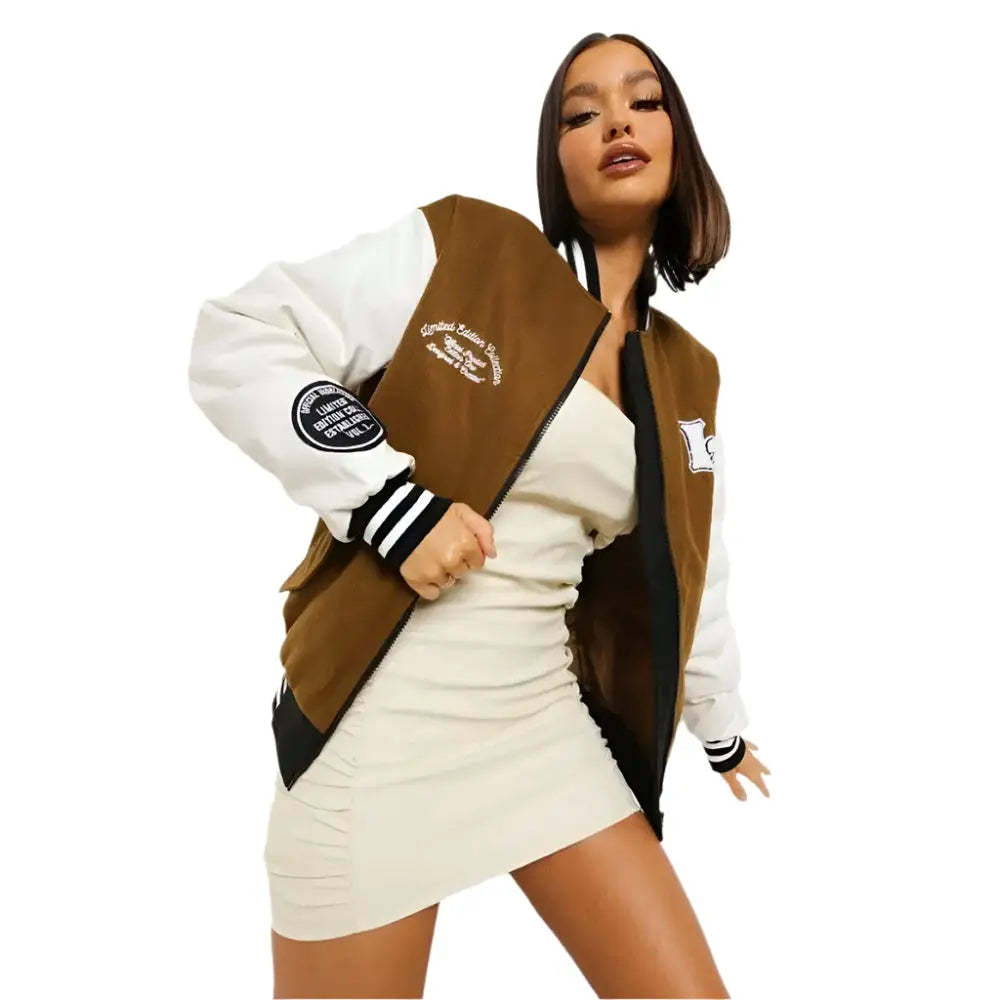 Women’s Varsity Letterman Jacket-0