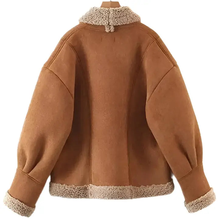 Women’s RAF B3 Bomber Leather Jacket-1